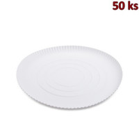 Papírový talíř hluboký Ø 34 cm [50 ks]