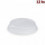 V&iacute;čko vratn&eacute; průhledn&eacute; &Oslash; 22 x 4 cm pro tal&iacute;ř Reware Dinner (PP) [12 ks]