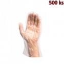 Rukavice jednorázová HDPE (velikost L) [500 ks]