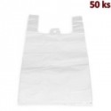 Mikrotenové tašky 15 kg extra silné bílé 30 + 20 x 60 cm [50 ks]