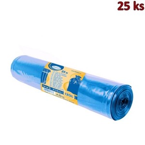 Pytel na odpadky (LDPE) ECONOMY extra-light černý 70 x 110 cm 120L [25 ks]