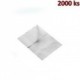 Papírové ubrousky do zásobníku bílé 1-vrstvé, 17 x 17 cm [2000 ks]