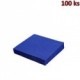 Papírové ubrousky tmavě modré 1-vrstvé, 33 x 33 cm [100 ks]