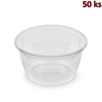 Polévková miska průhledná PP 500 ml, Ø 127 mm [50 ks]