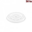 Víčko s křížovým otvorem pro kelímky Ø 78 mm [50 ks]