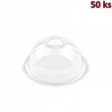 Víčko vypouklé s otvorem pro kelímky Ø 78 mm [50 ks]