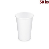 Papírový kelímek bílý 330 ml, L (Ø 80 mm) [50 ks]