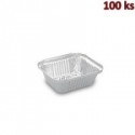 Hliníkové misky hranaté 470 ml 14,5 x 12 x 4,1 cm [100 ks]