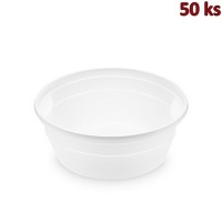 Polévková miska bílá (PP) 350 ml, Ø 127 mm [50 ks]