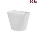 Food box bílý 500 ml (16oz) [50 ks]